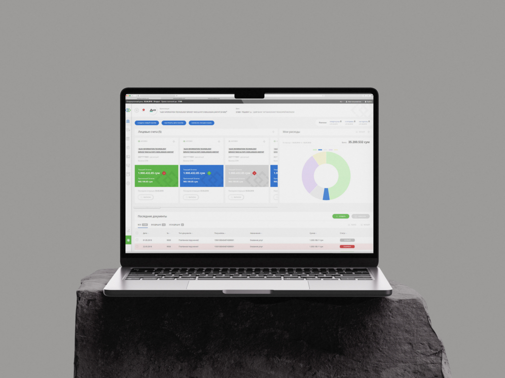 Davr Bank: Интернет банкинг